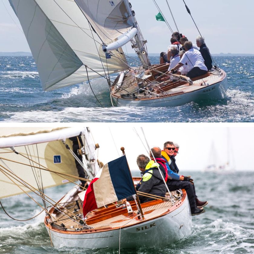 Sailing Yacht : Classic 8 M JI SILK Racing  Program