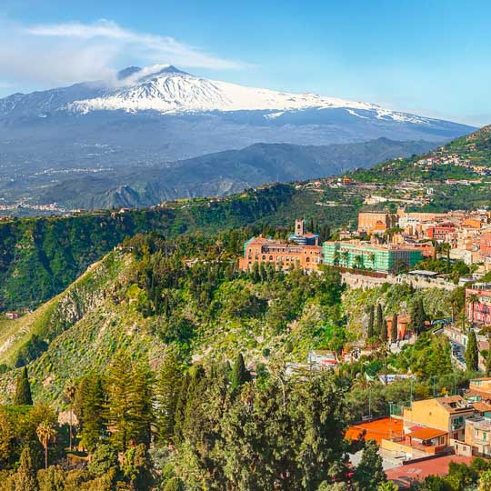 Take on Mount Etna