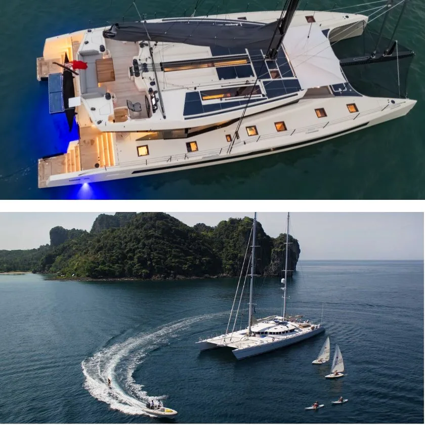 Unique Catamarans for Charter