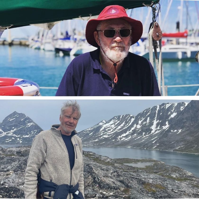 Exceptional nautical expedition: Bernard Gallay and Sir Robin Knox-Johnston, two sailing legends reunited at sea