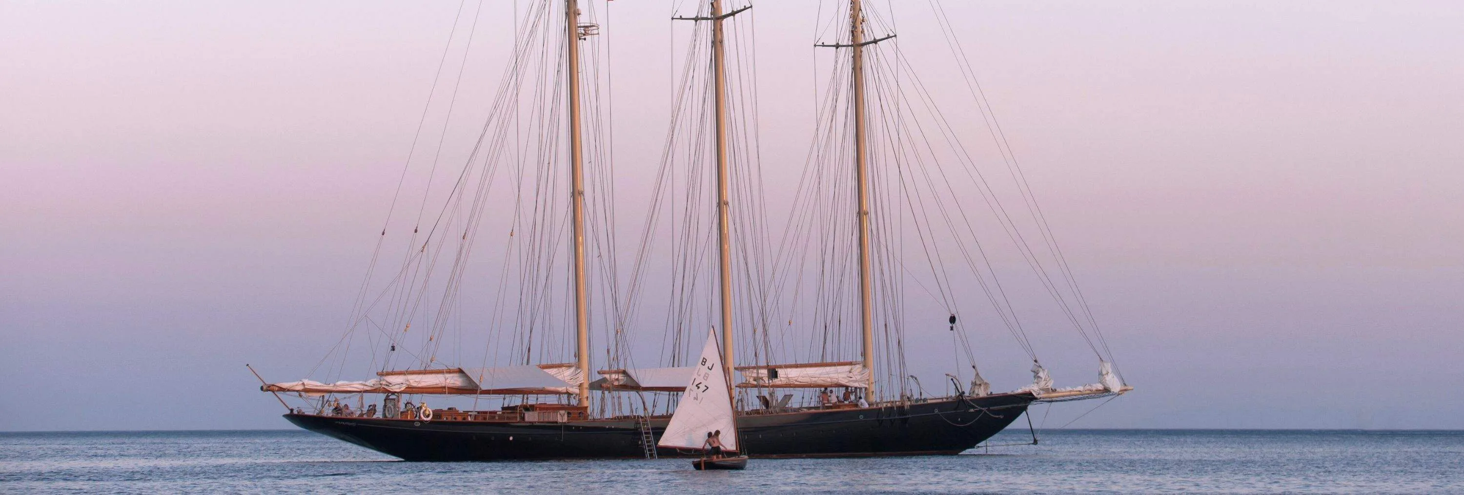 The 65m Schooner ATLANTIC Joins the BGYB Charter Fleet