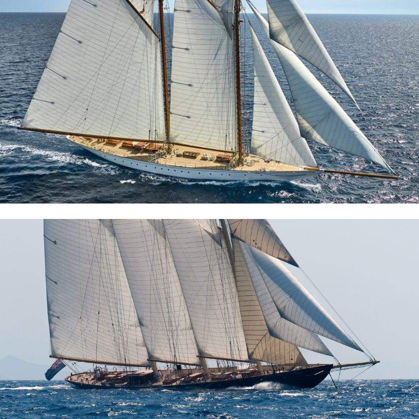 ELENA OF LONDON and ATLANTIC: Regatta Icons!