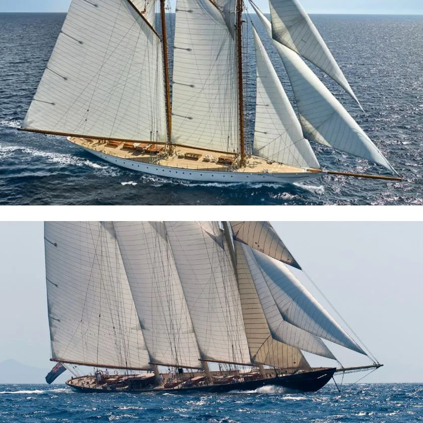 ELENA OF LONDON and ATLANTIC: Regatta Icons!
