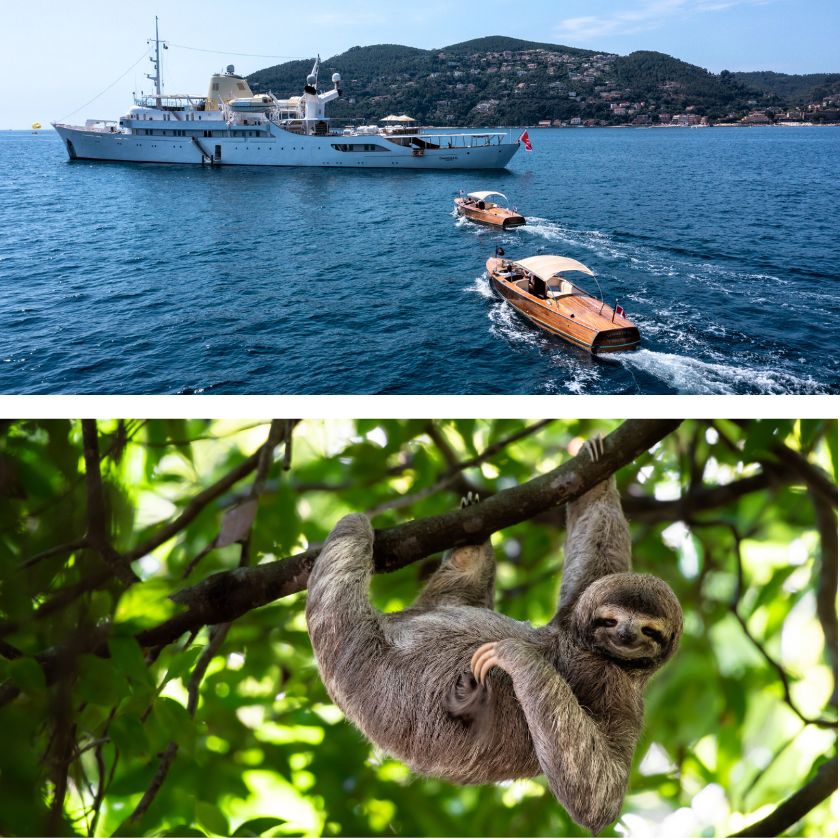 Fam Trip aboard CHRISTINA O in Costa Rica!