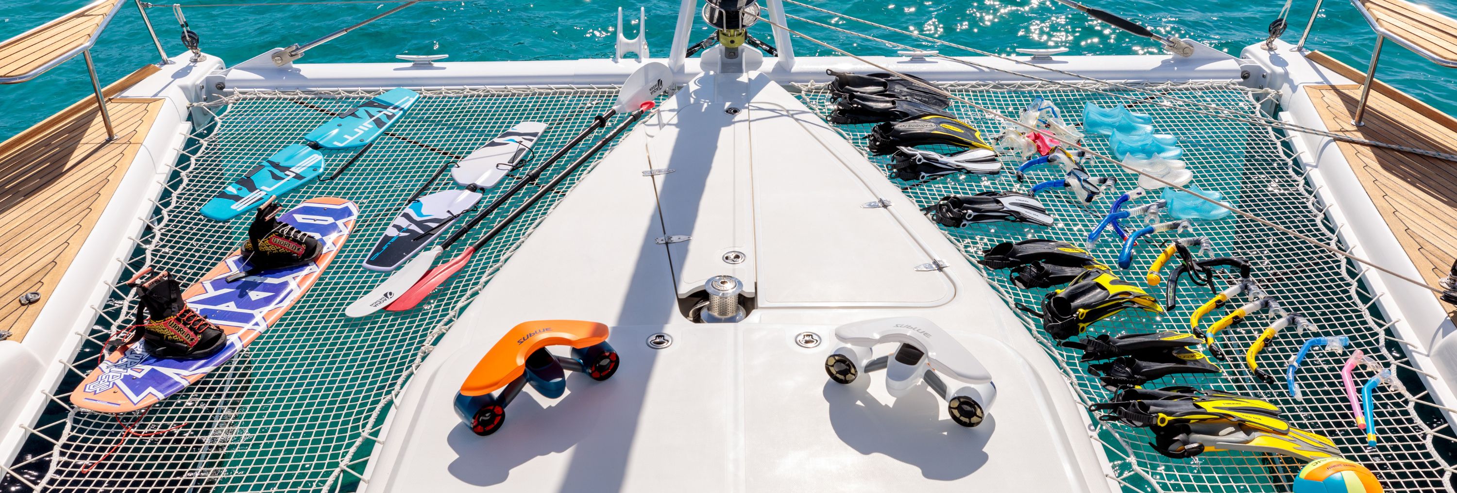 CURANTA CRIDHE: Impressive Selection of Water Toys on Board!