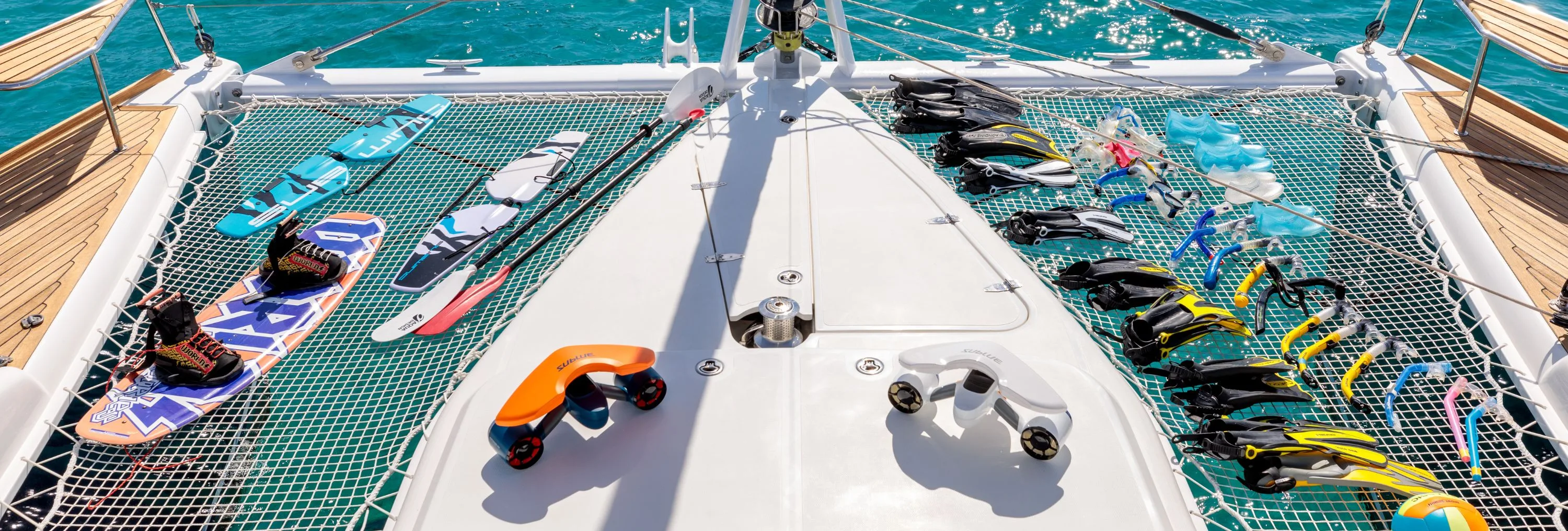 CURANTA CRIDHE: Impressive Selection of Water Toys on Board!