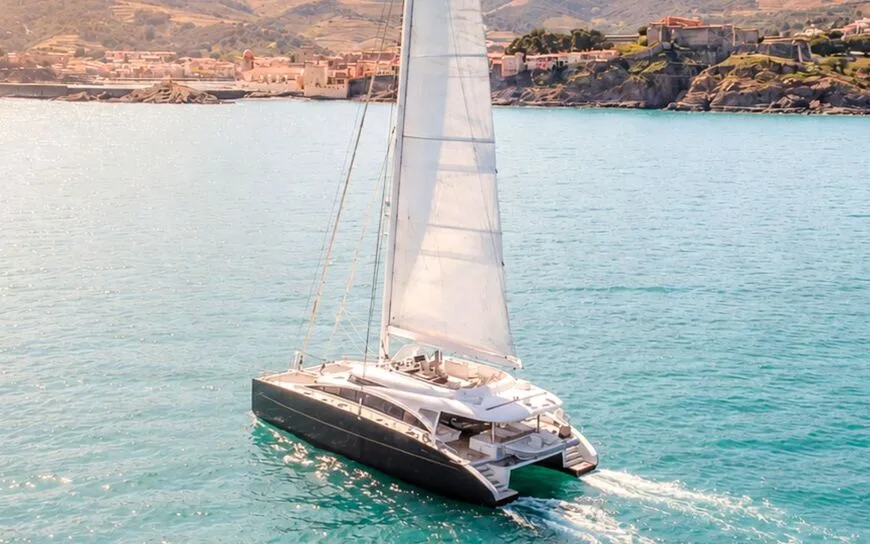 HOUBARA: the Sunreef 82 Heading to the Caribbean