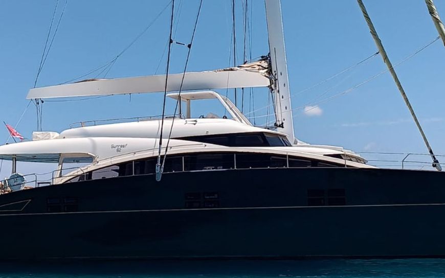 S/Cat Sunreef 82  HOUBARA : Available this Winter in the Caribbean
