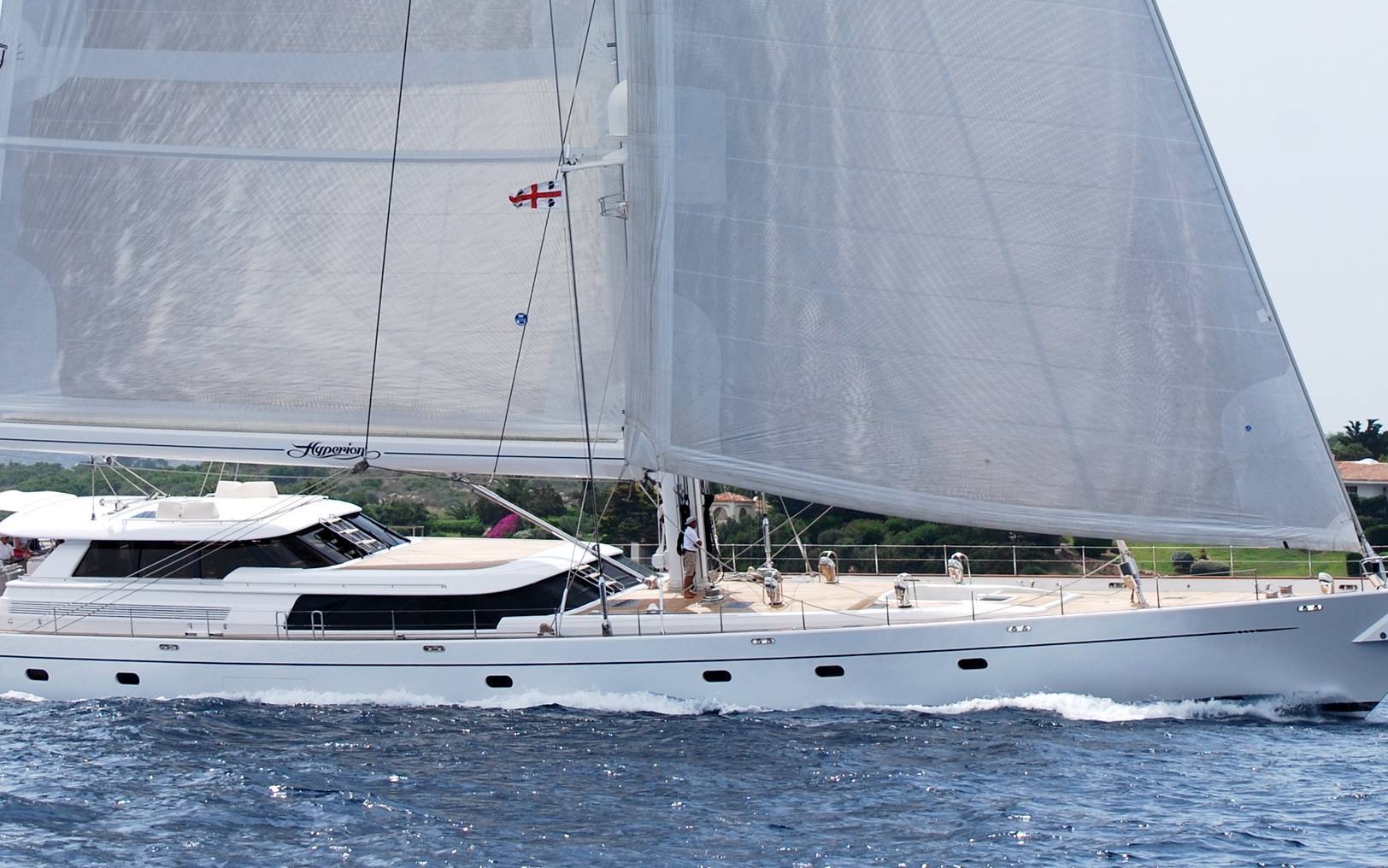 HYPERION 155ft Sailing Sloop Yacht for Charter BGYB
