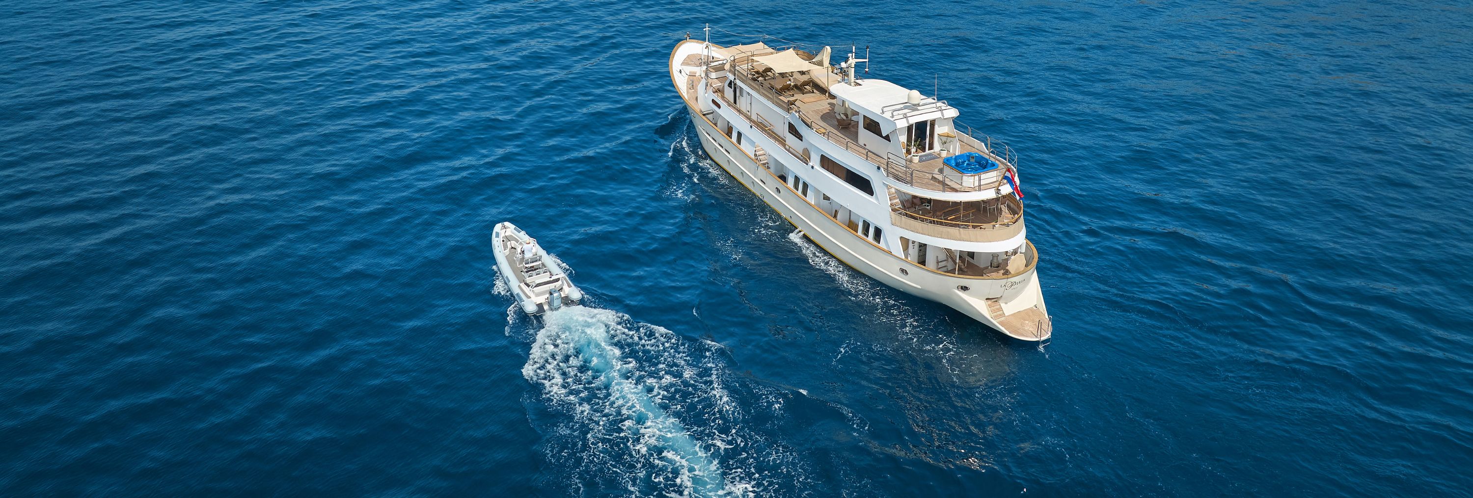 LA PERLA: New Motor Yacht Available for Charter in Croatia!