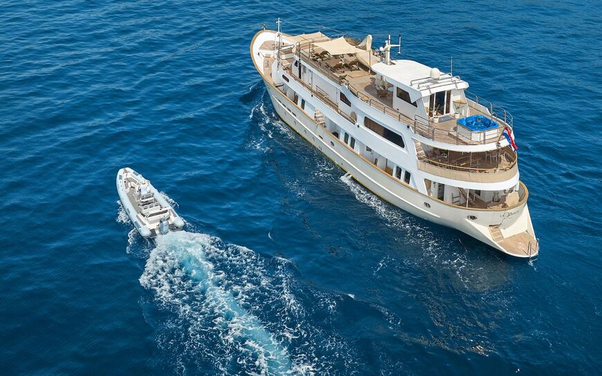 LA PERLA: New Motor Yacht Available for Charter in Croatia!