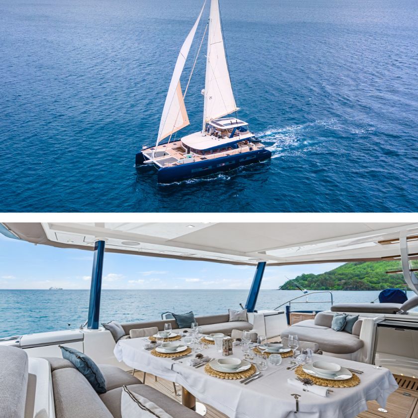 MANE ET NOCTE at the Antigua Charter Yacht Show