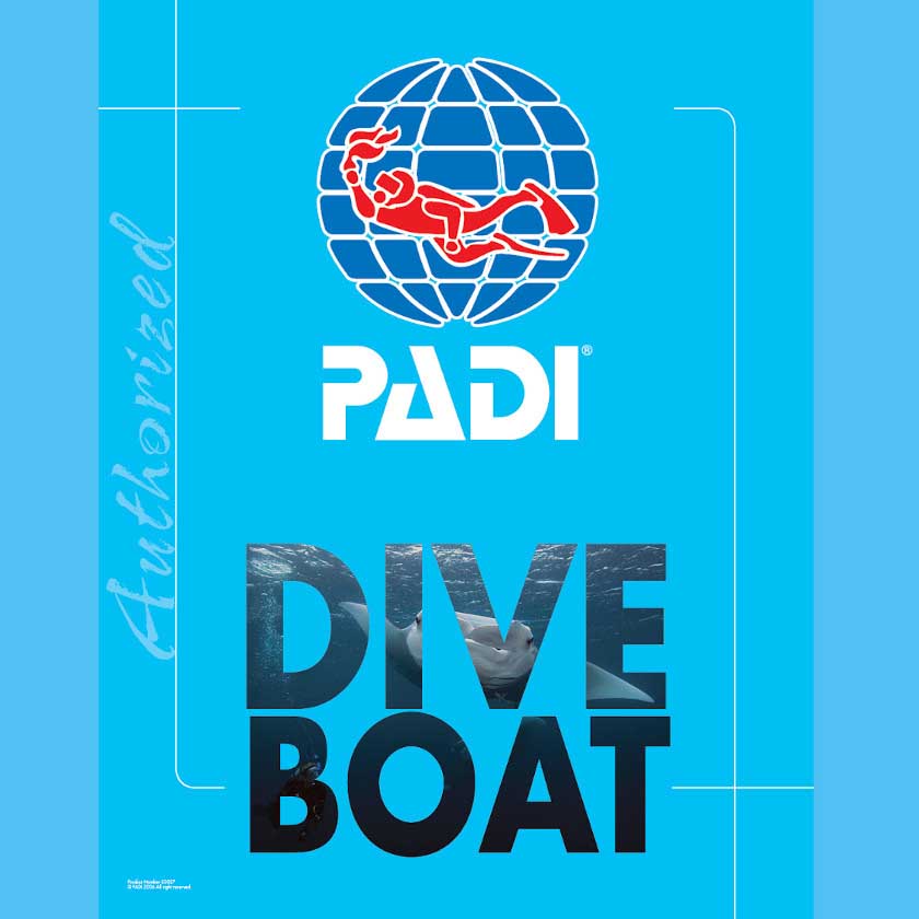 NOMAD IV : PADI Dive Boat Certificate