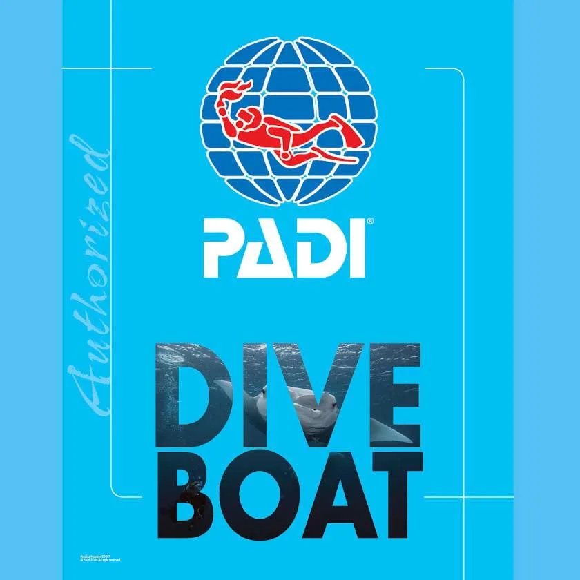 NOMAD IV : PADI Dive Boat Certificate
