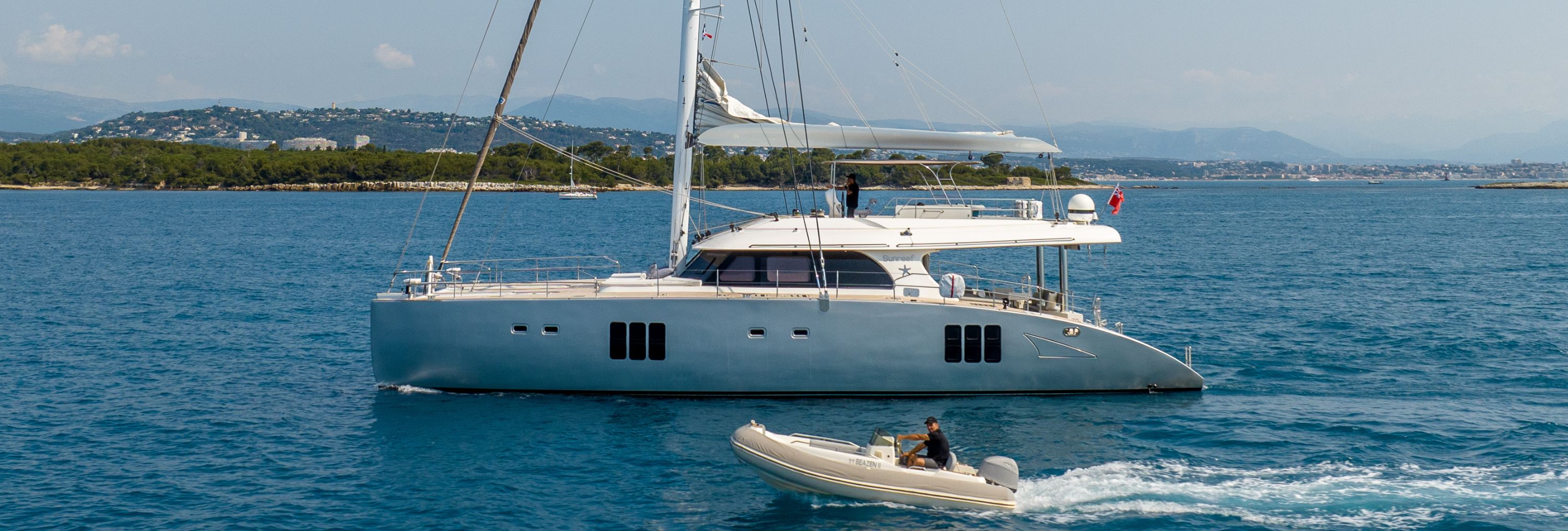 SEAZEN II Sailing Catamaran: Special Offer for July Charter!