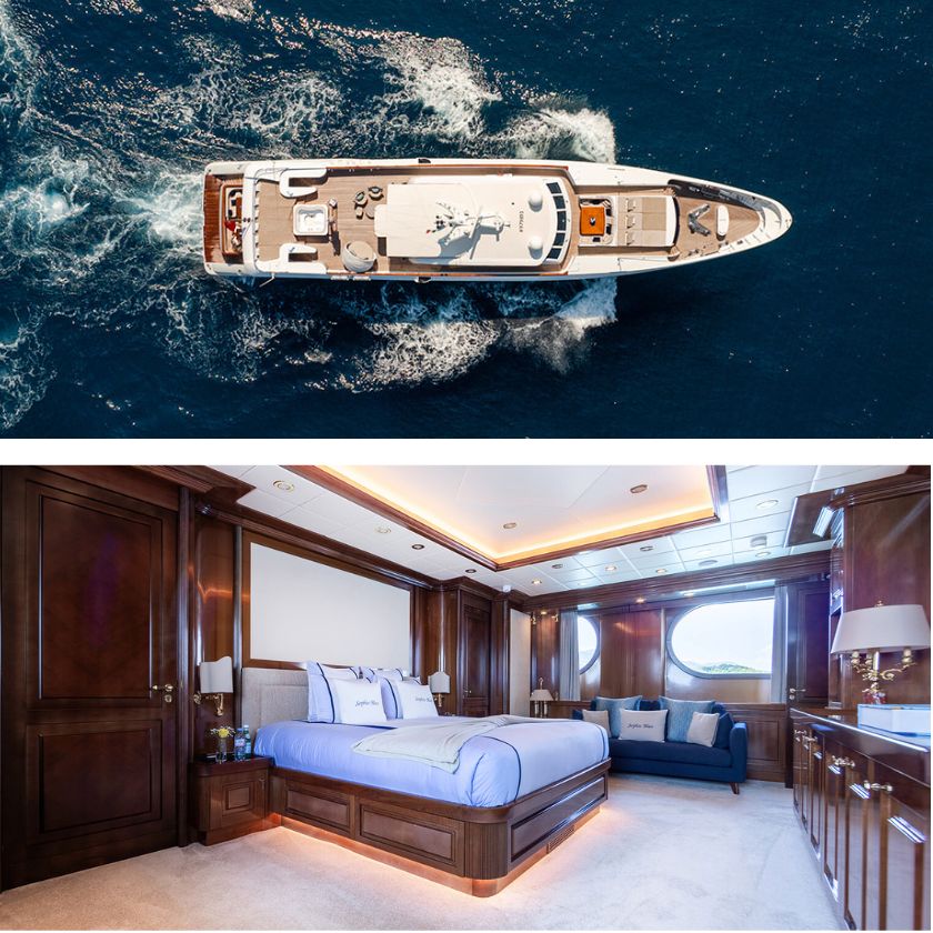SOPHIE BLUE 41m Motor Yacht : Early-Birds Special Offer!