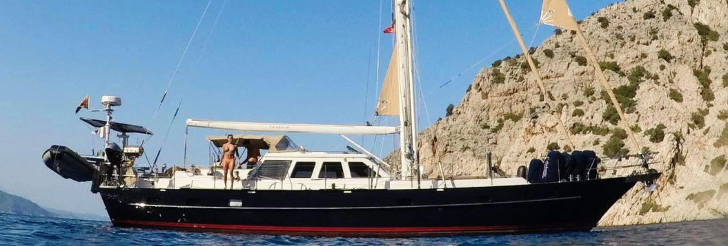 CALEDONIA: Price reduction for this offshore steel sailing yacht!