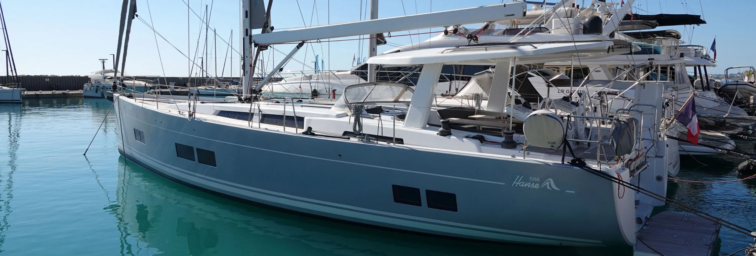 CHOCOLAT, a 2022 Hanse 588: A New Sailing Yacht for Sale with BGYB