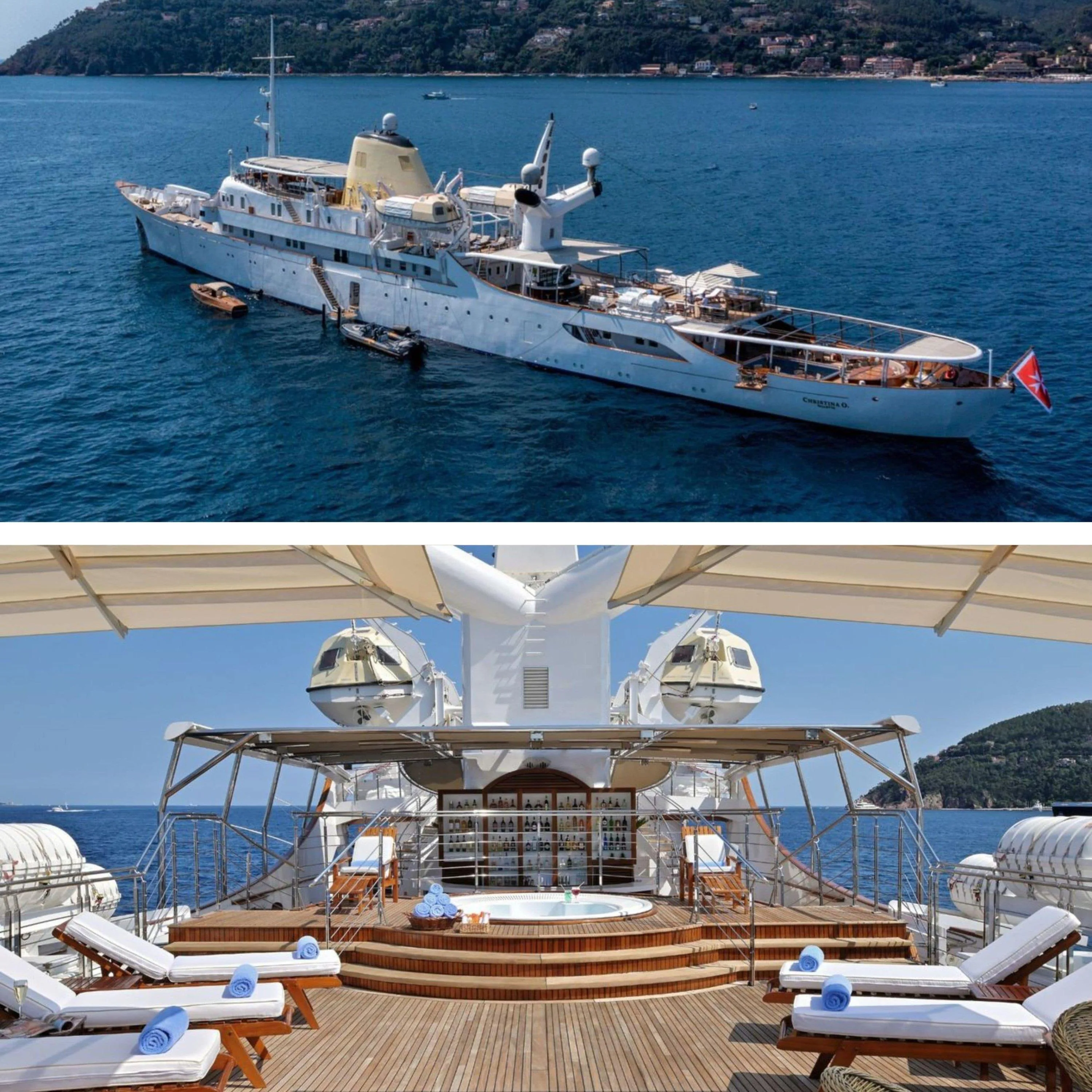 CHRISTINA O: A Yachting Icon for Sale