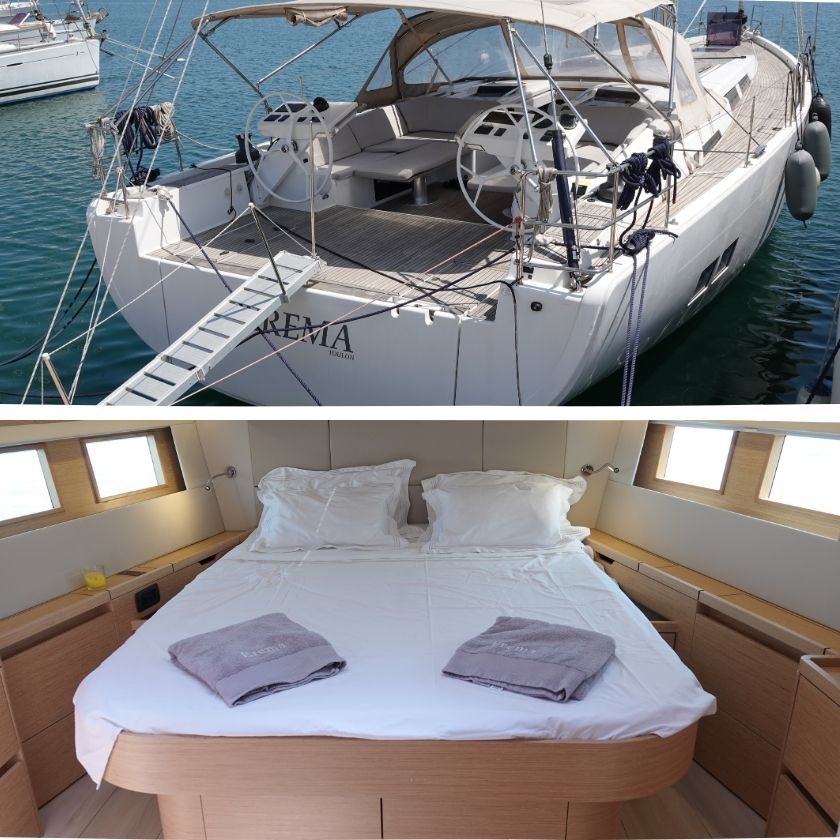 EREMA: New Pictures of This Hanse 588 Sailing Yacht!