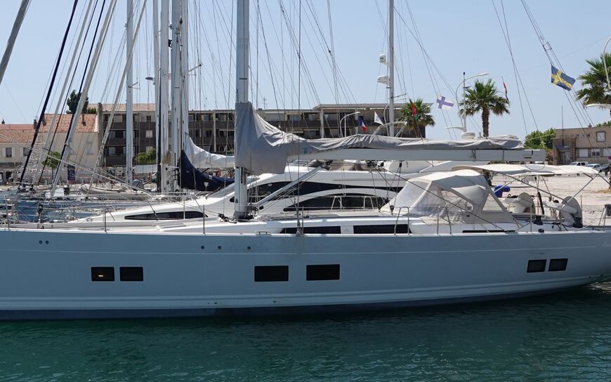 EREMA: New Pictures of This Hanse 588 Sailing Yacht!