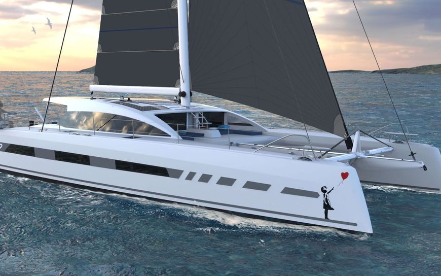 New High-End Catamaran: the GP 70