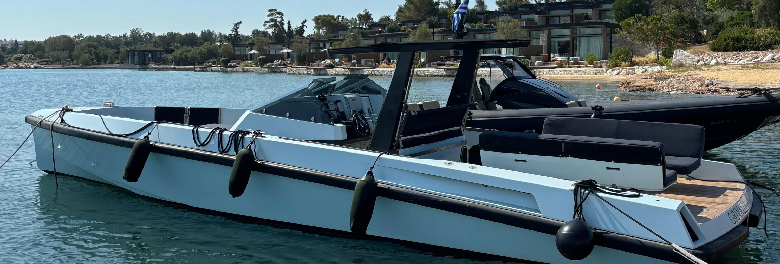 GRIVALIA V: Wally Tender 43 for Sale