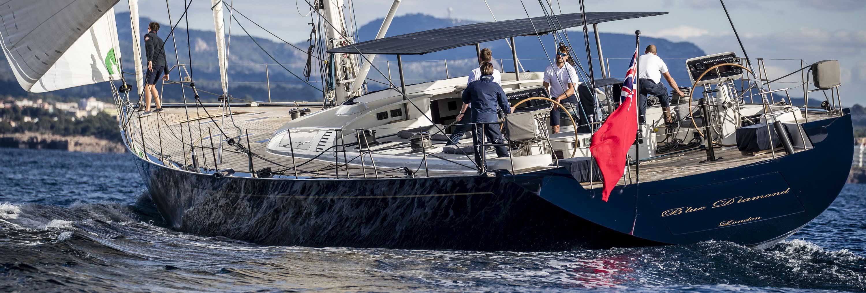 BLUE DIAMOND : Exhibited at the Palma Superyacht Show 2020