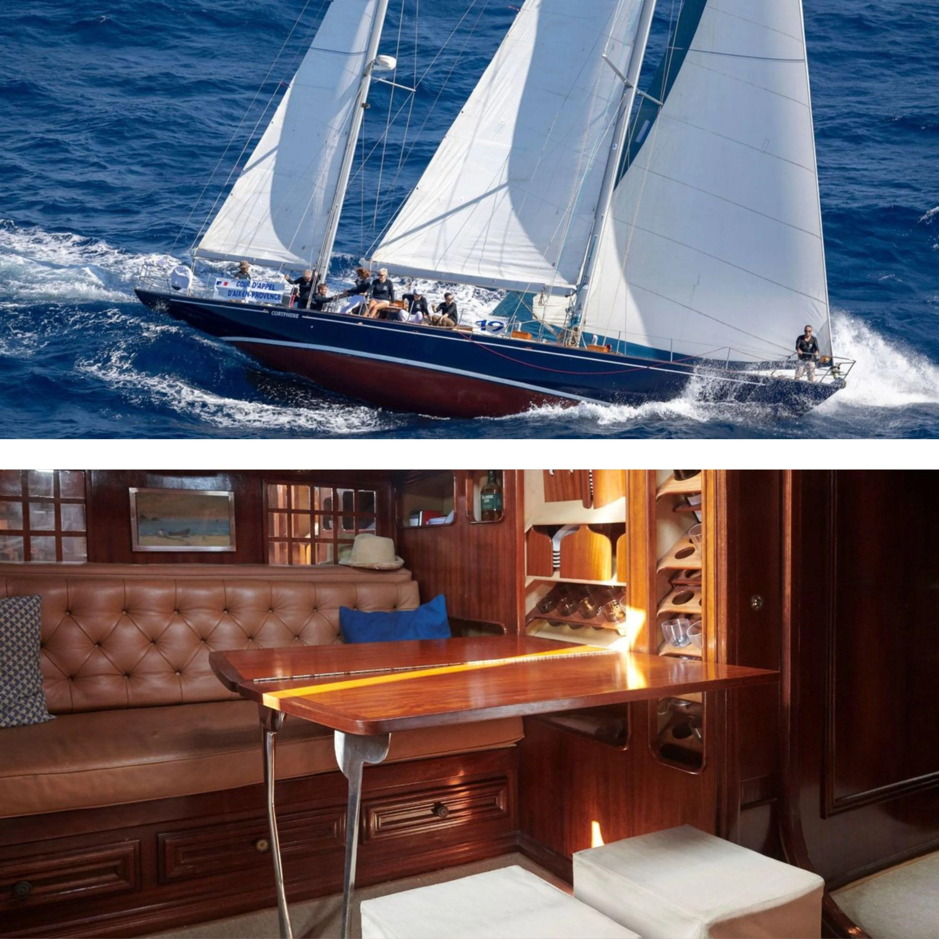 LA CORYPHÈNE: New classic yacht available for sale!