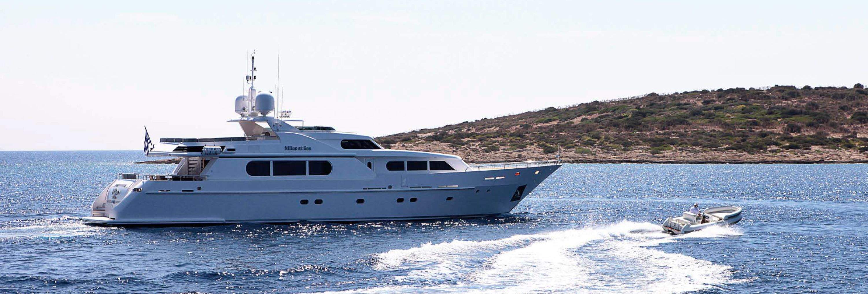MILOS AT SEA: Codecasa 115 Yacht for Sale
