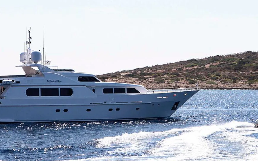 MILOS AT SEA: Codecasa 115 Yacht for Sale