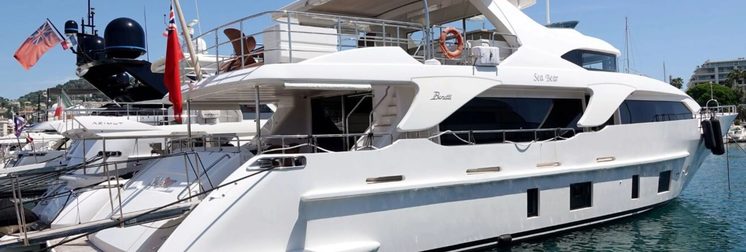 SEA BEAR: Price drop for this 28.5m Benetti yacht
