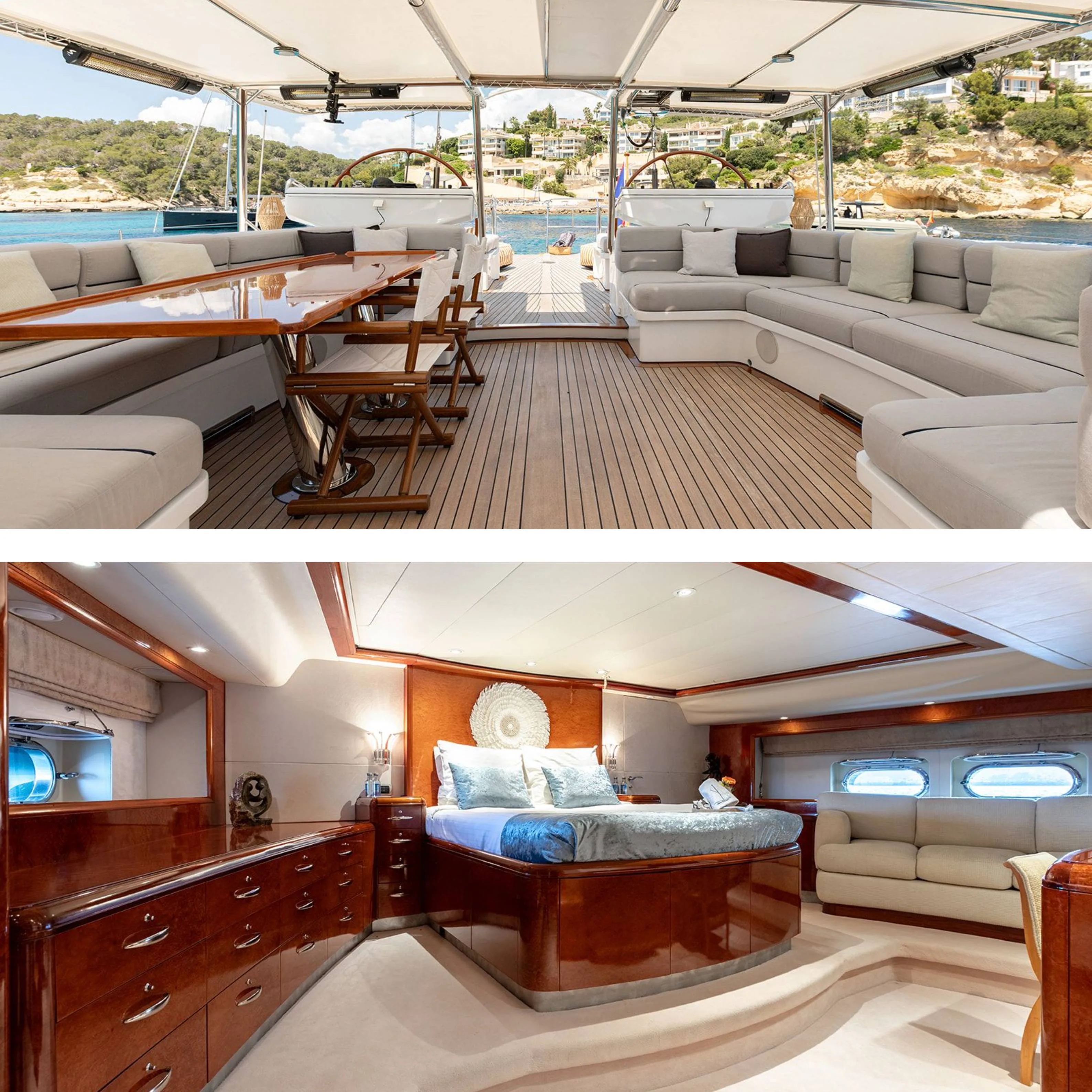 THANDEKA: New Photos of the 37m Dubois Sailing Yacht