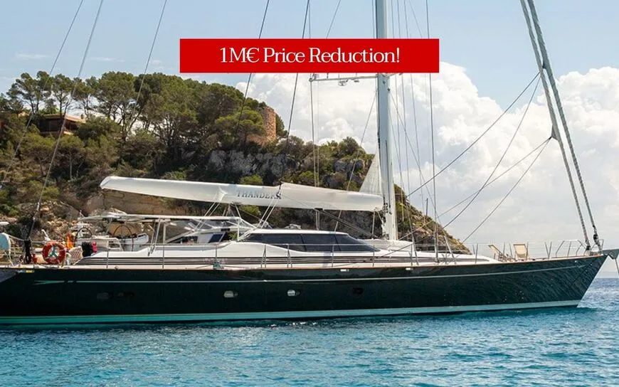 THANDEKA: the 37m Ed Dubois Cutter Now Offered at a Reduced Price
