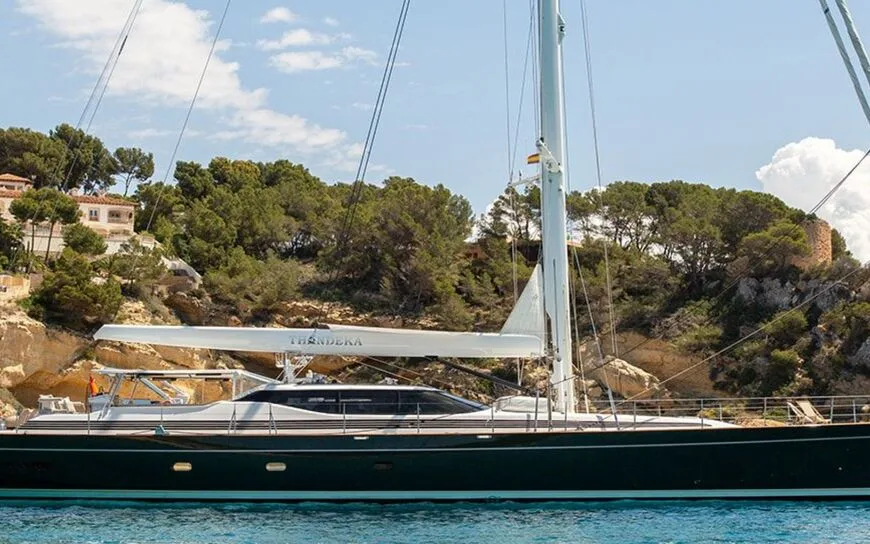 THANDEKA: New Photos of the 37m Dubois Sailing Yacht