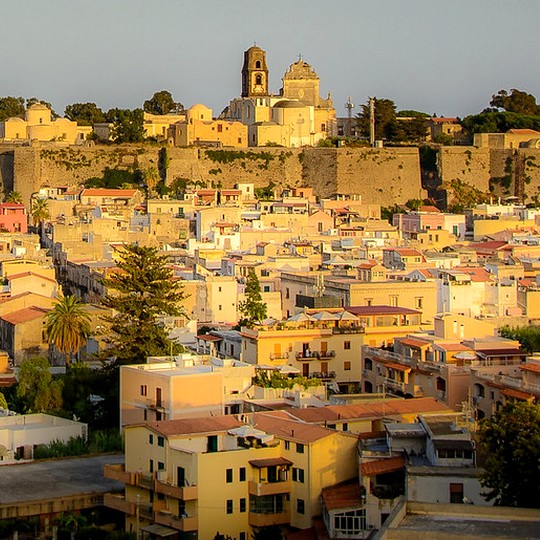 Lipari Town centre