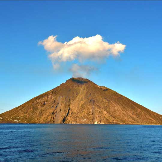 Stromboli, the island of eruptions
