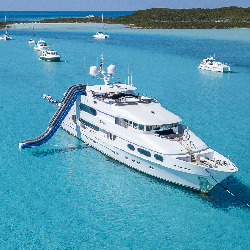 charter yacht from florida to bahamas