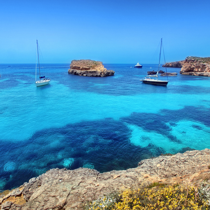 Blue Lagoon, Comino