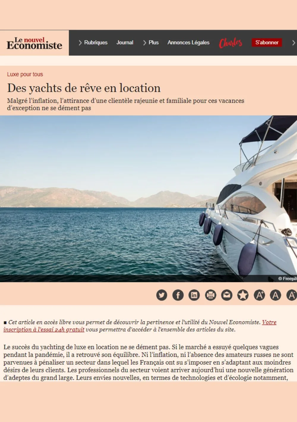 BGYB Press - Le Nouvel Economiste