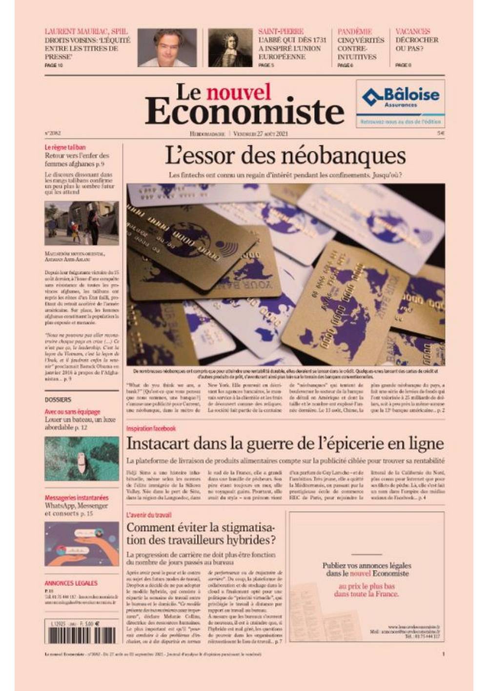Le Nouvel Economiste August 2021