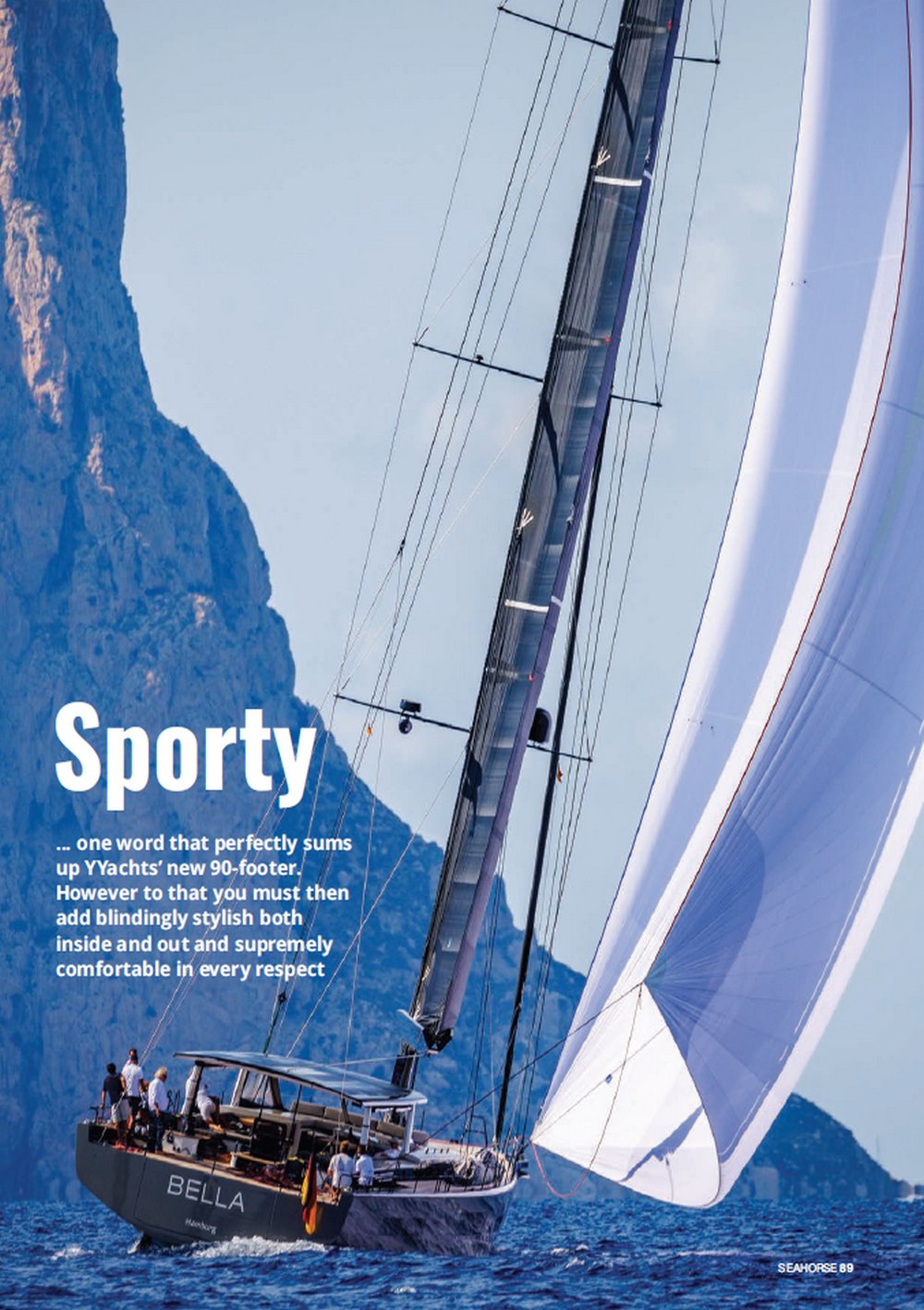 SEAHORSE presents the brand new Y9 by YYachts