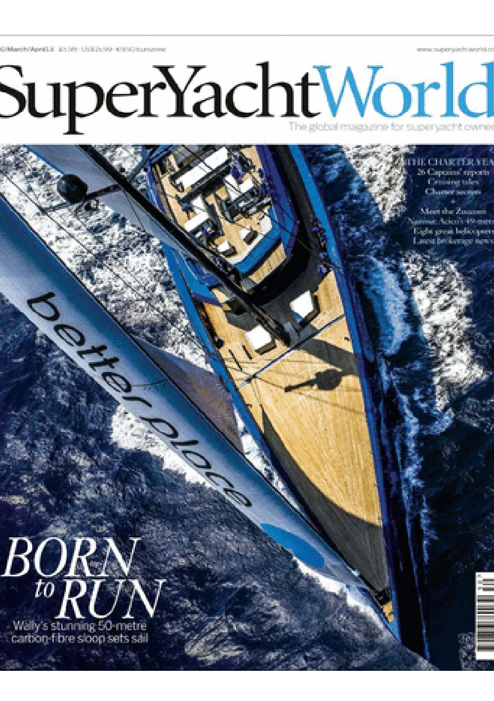 BGYB as Central Agent of DARK SHADOW in Superyacht World Magazine