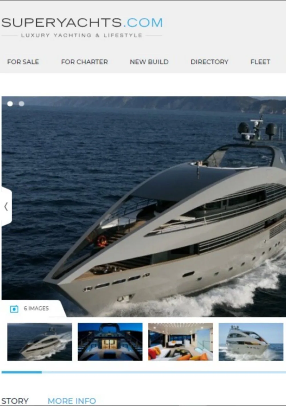 The sale of OCEAN SAPHIRE on SUPERYACHTS!