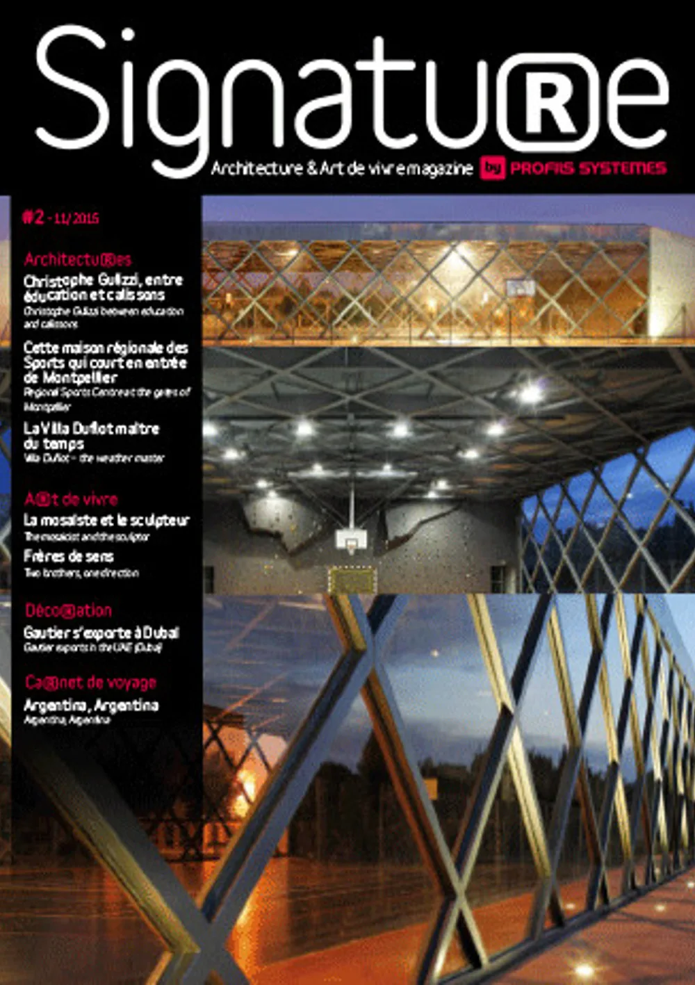 Signature Magazine - Article about 100' Finot Conq NOMAD IV