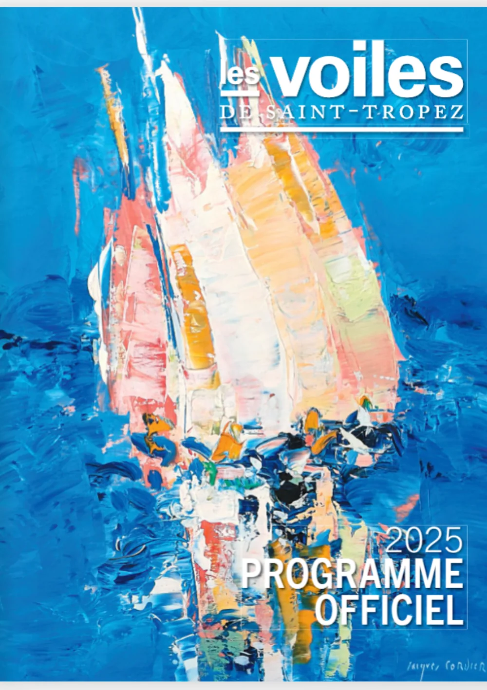 Bernard Gallay Featured in the Voiles de Saint-Tropez 2025 Official Program